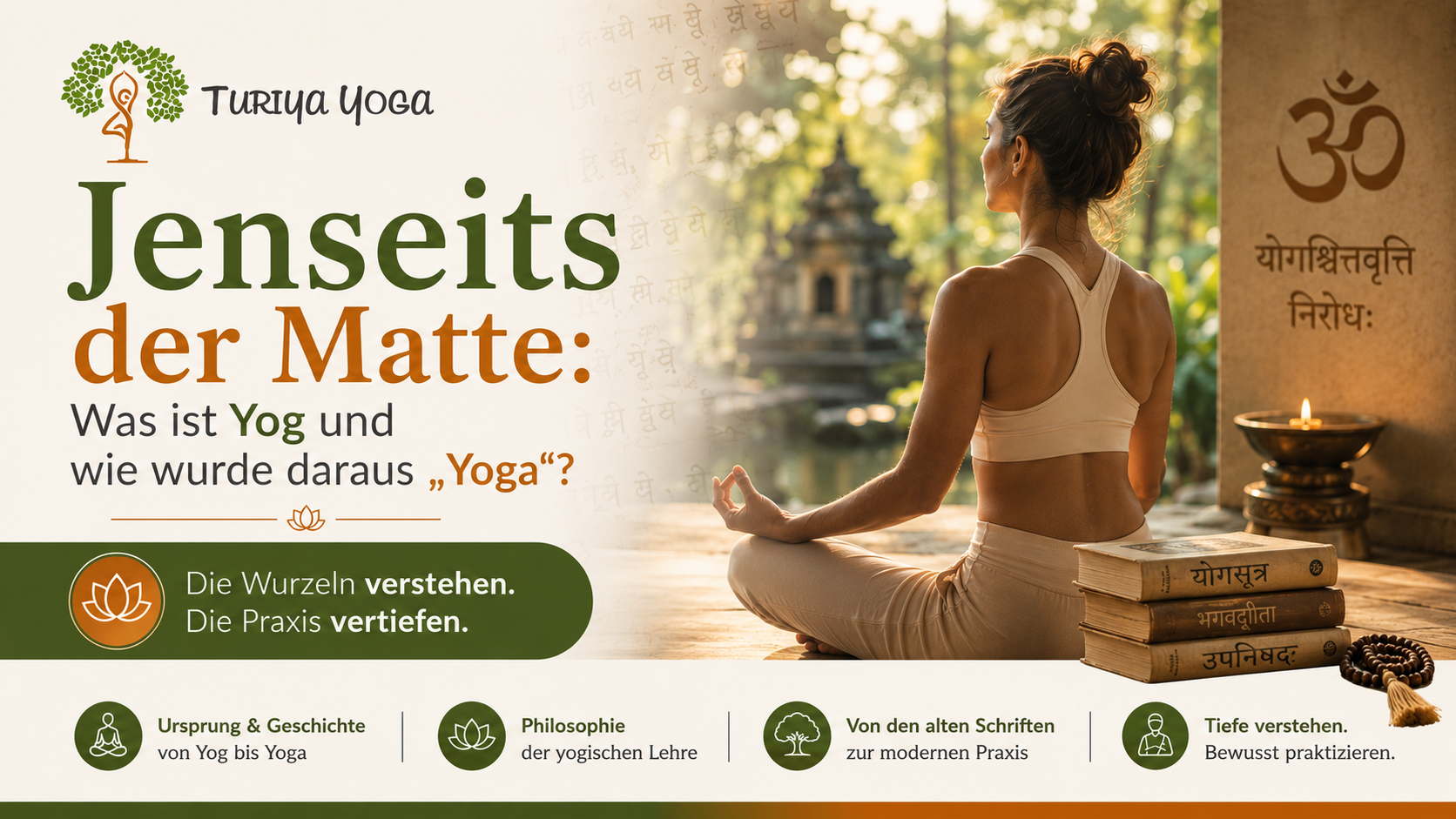 Jenseits der Matte: Was ist Yog und wie wurde daraus „Yoga“?
