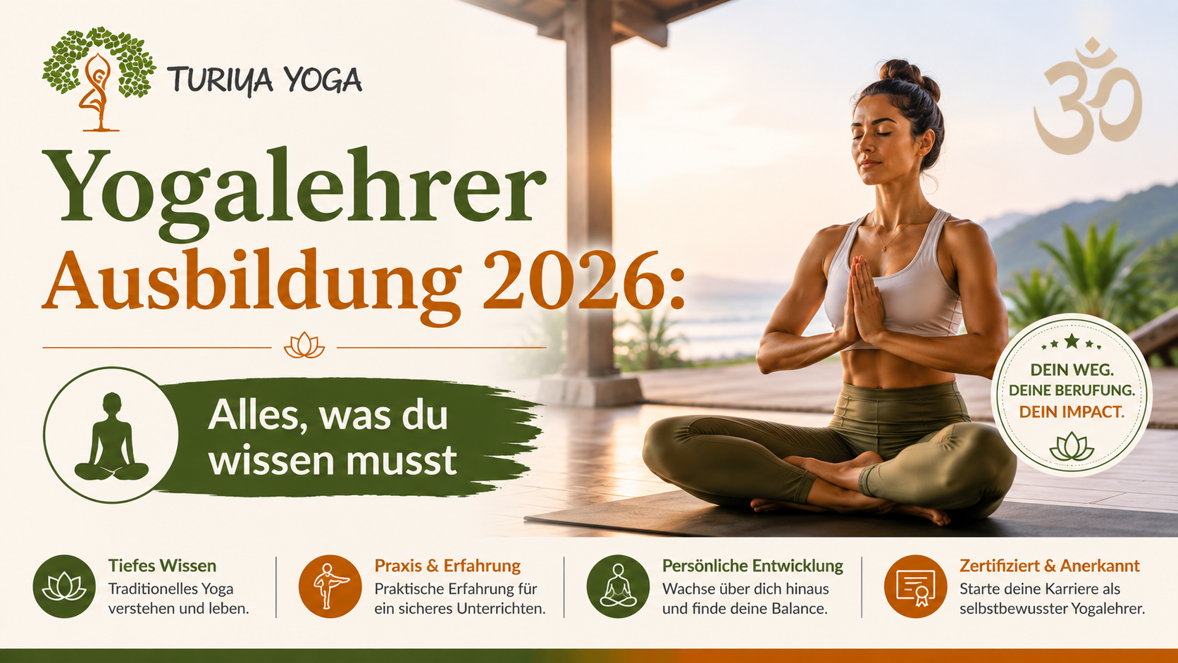 Yogalehrer Ausbildung 2026: Alles, was du wissen musst