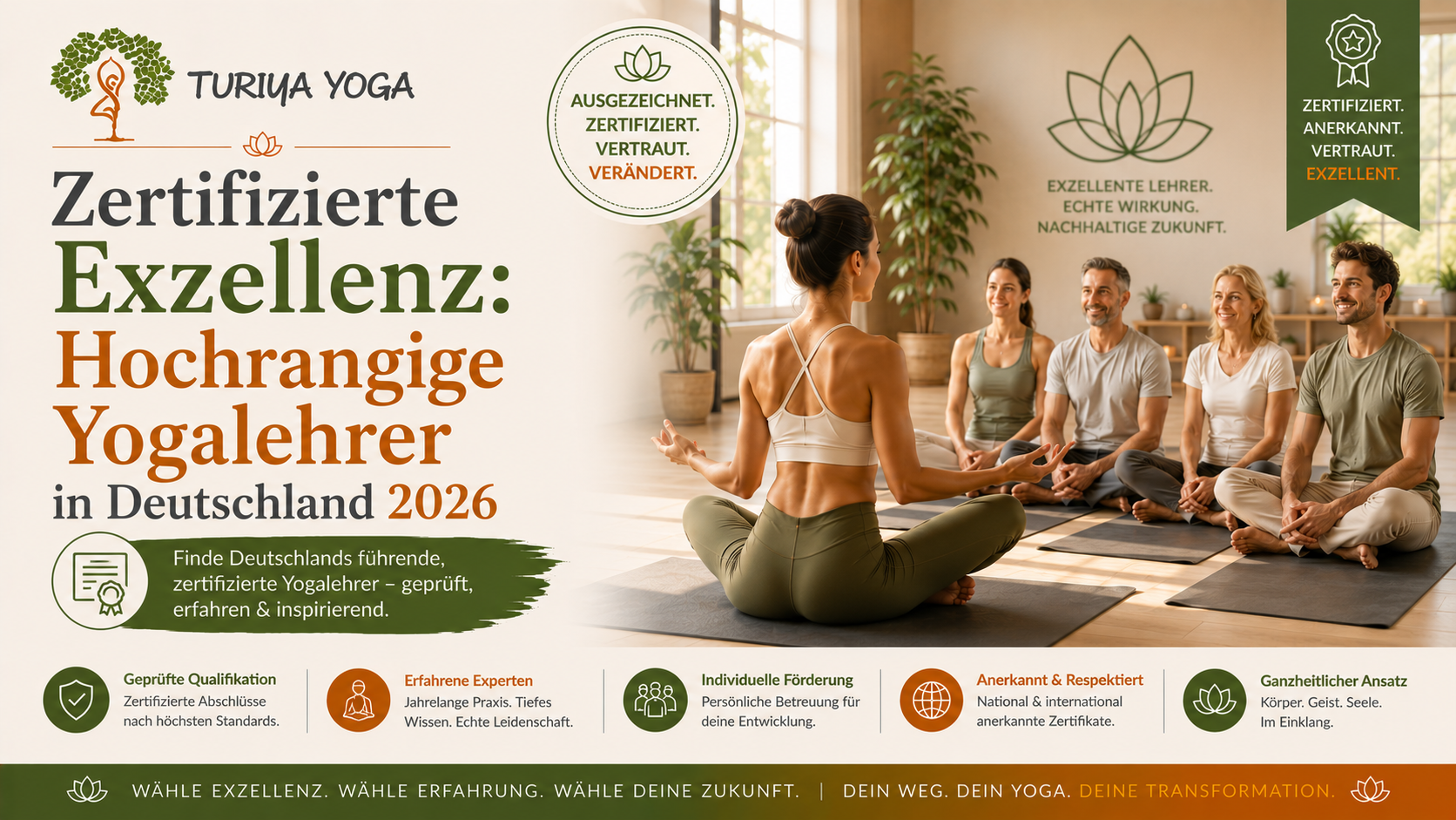 Zertifizierte Exzellenz: Hochrangige Yogalehrer in Deutschland 2026