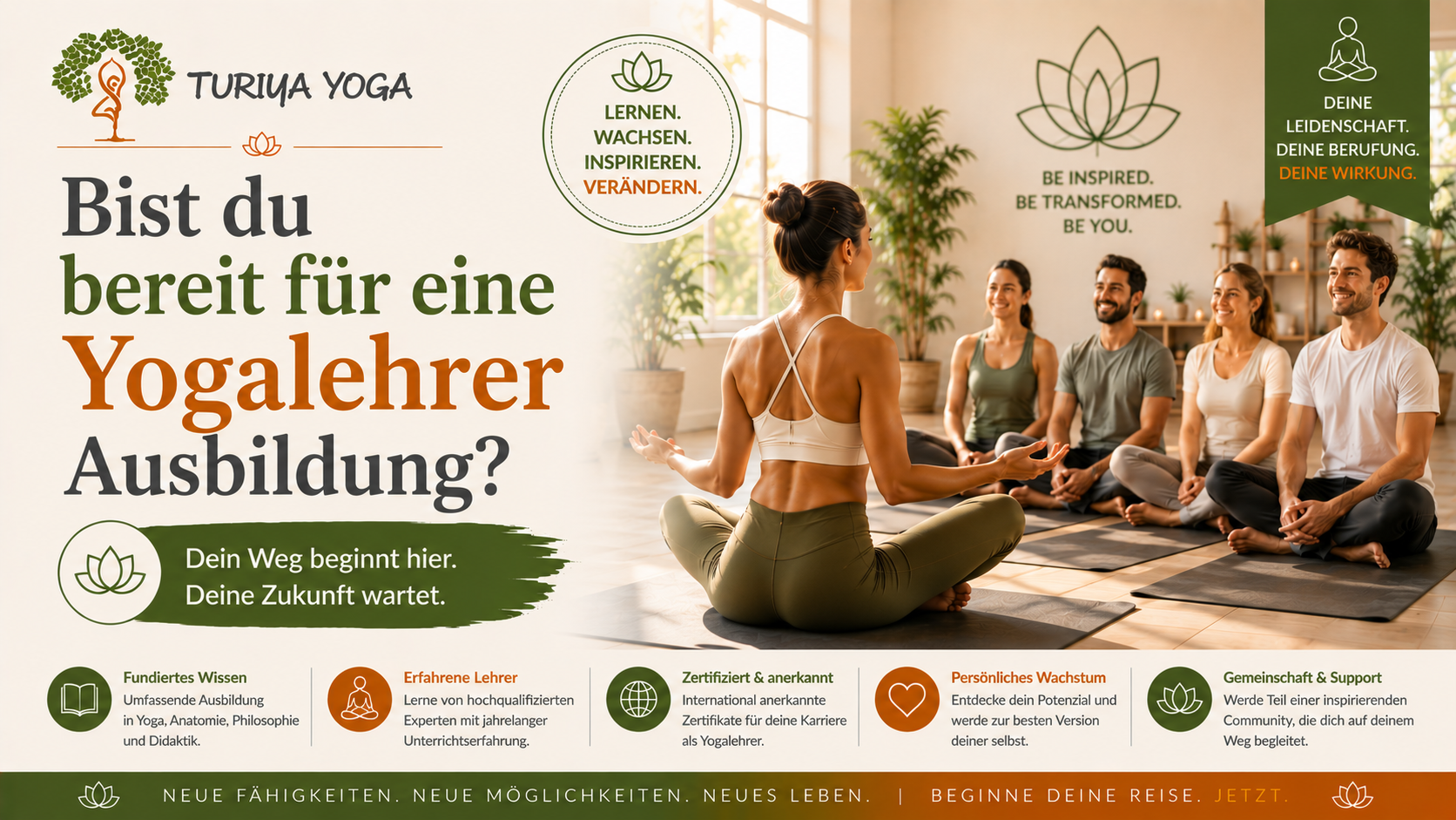 Bist du bereit für eine Yogalehrer Ausbildung?